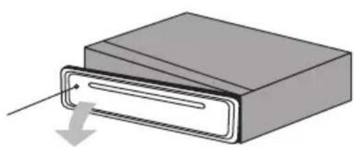 MEDION MD 4925 - ABNEHMEN UND EINSETZEN DES BEDIENTEILS - 2