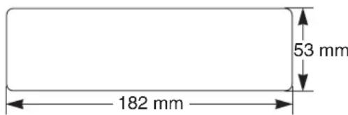 53 mm 182 mm