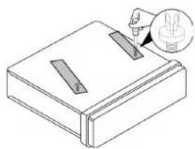 MEDION MD 42540 - Fit the installation frame - 1