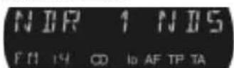 BLAUPUNKT ACR 4251 - ⑬ Display - 1