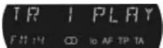 BLAUPUNKT ACR 4251 - ⑬ Display - 2