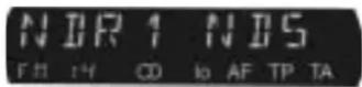 BLAUPUNKT ACR 3250 - ⑪ Display - 1