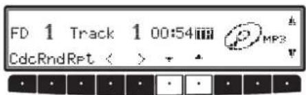 FD 1 Track 1 00:54 CdcRndRpt < > MP3