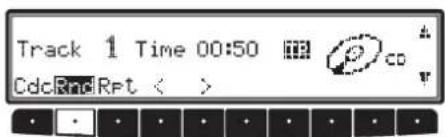 Track 1 Time 00:50 CdcRndRpt < >