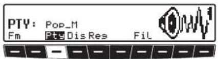 BECKER Mexico Pro 7930 - Program Type Auswahl (PTY) - 1