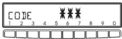 CODE 1 2 3 4 5 6 7 8 9 0