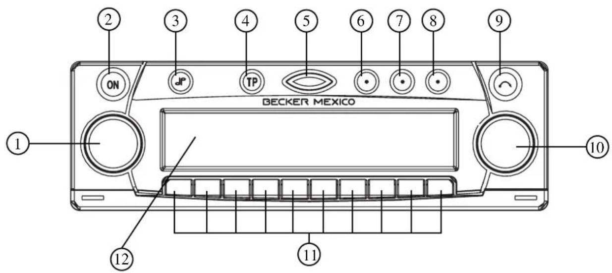 2 3 4 5 6 7 8 9 ON JP TP BECKER MEXICO 1 10 11 12