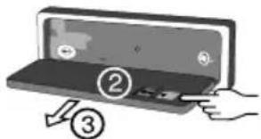 VDO DAYTON CR 2001 - REMOVING THE FRONT - 2