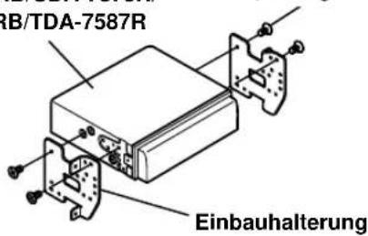 RB/TDA-7587R Einbauhalterung