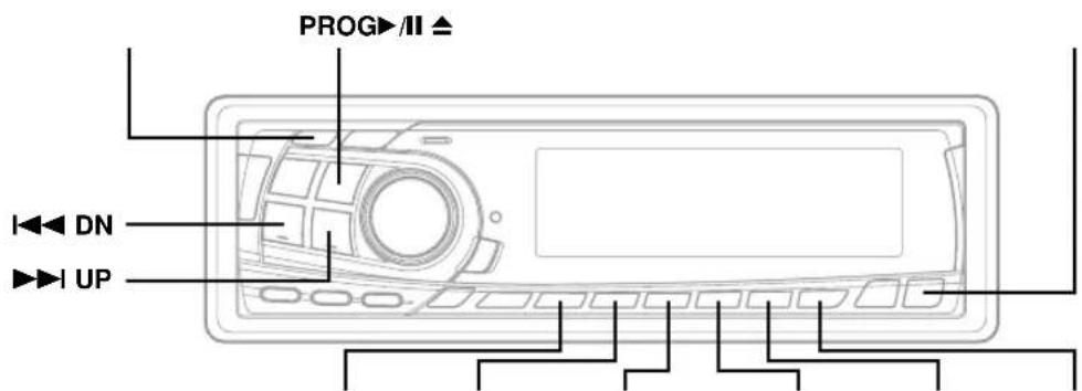 PROG▶/II ▲ DN UP