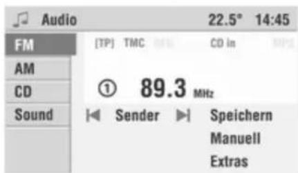 OPEL CD 60 - Audioquellen - 1