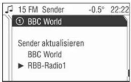 OPEL CD 60 - Sendersuche - 1
