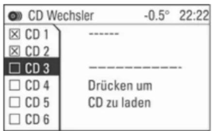 OPEL CD 60 - CD einlegen - 1