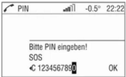OPEL CD 60 - PIN Code eingeben - 1