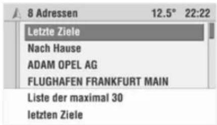 OPEL CD 60 - Bei inaktiver Navigation: - 1