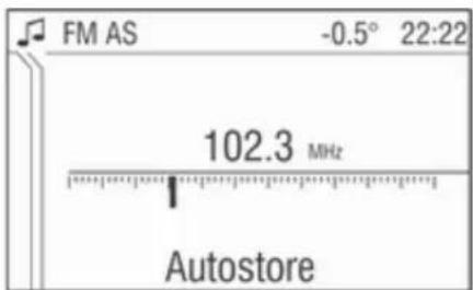 OPEL CD 60 - Automatisches Speichern (AS) - 1