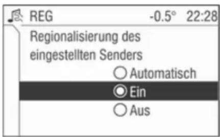 OPEL CD 60 - Regionalprogramme - 1