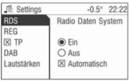 OPEL CD 60 - Sender aufrufen - 1