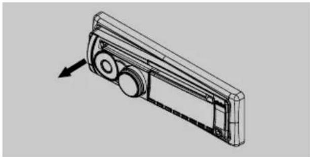 CLARION CZ201EG - Bedienkonsole - 1