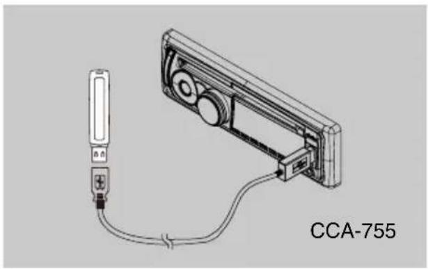 CLARION CZ201EG - USB-Bedienungsvorgänge - 1