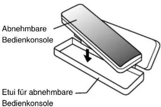 Abnehmbare Bedienkonsole Etui für abnehmbare Bedienkonsole