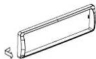 CLARION CZ104E - Passrahmen demontieren - 2