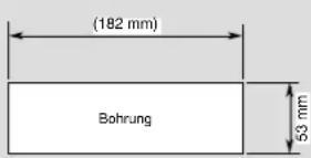 (182 mm) Bohrung 53 mm
