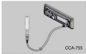 CLARION CZ104E - USB-Bedienung - 1