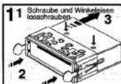 ROADSTAR CD-854 - Montagebeispiel - 1