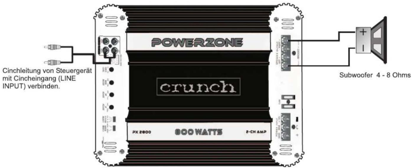 Crunch PX4600 - MODE SELECT - Schalter - 1