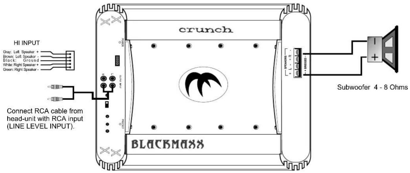 Crunch MXB2250 - BASS BOOST - 1