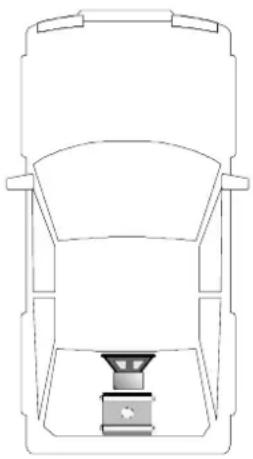 Crunch MXB2200 - 1-Kanal Mono/Subwoofer gebrückt - 1