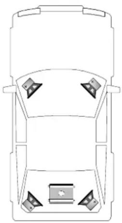 Crunch MXB2125 - 4-Kanal mit Front-/Hecksystem - 1