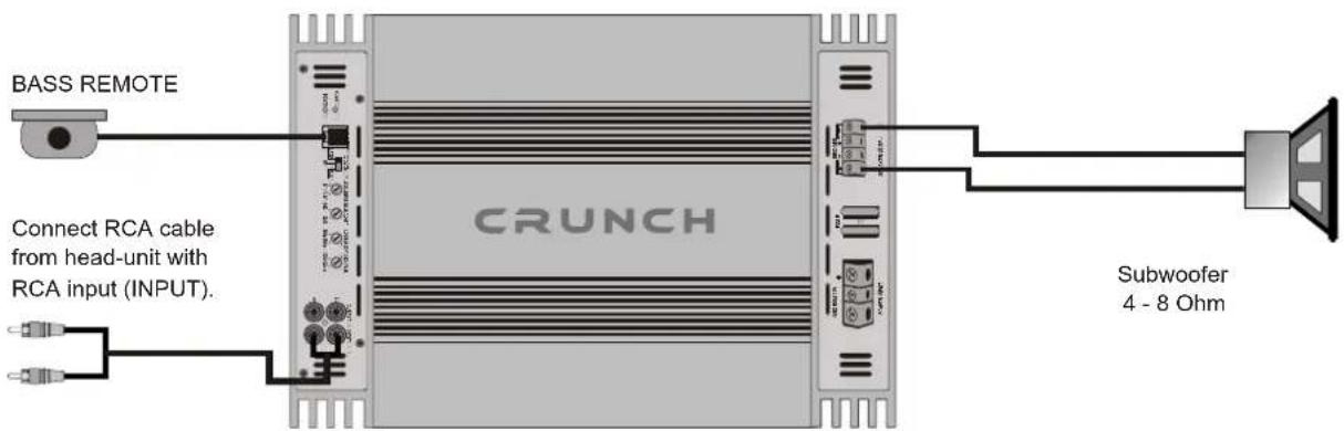 Crunch GTR620.2 - BASS REMOTE - 1