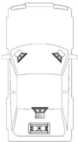 Crunch GP1500.4 - Stereo Front Speakers and Mono/Subwoofer - 1