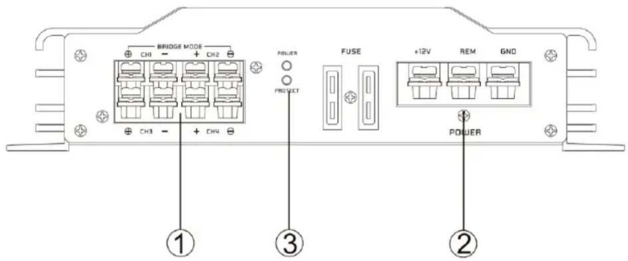 Ground Zero GZIA 2080HPX - Lautsprecher Impedanz / Speaker impedance / Impédance haut parleur 4 \~ 8 Ohm - 2