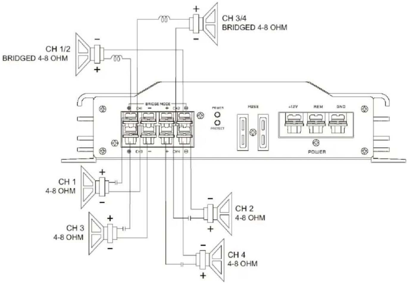 Ground Zero GZIA 2080HPX - Values for 6dB passive crossover - 2