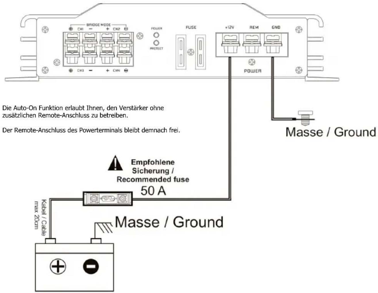Ground Zero GZIA 2130HPX - High Level Input - GZIA 2235HPX - 4