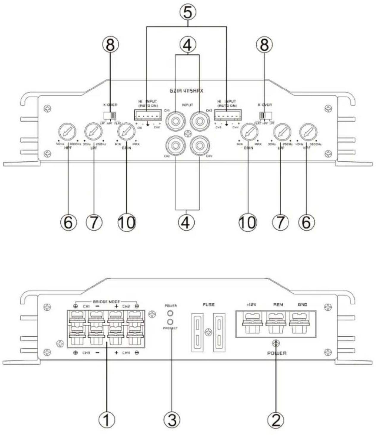 Ground Zero GZIA 2235HPX - Warnung - 10