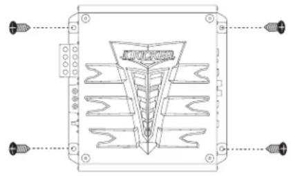 KICKER KX200.4 - mounting - 2