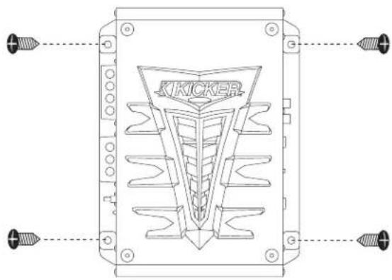 KICKER KX100.2 - Einbau - 2