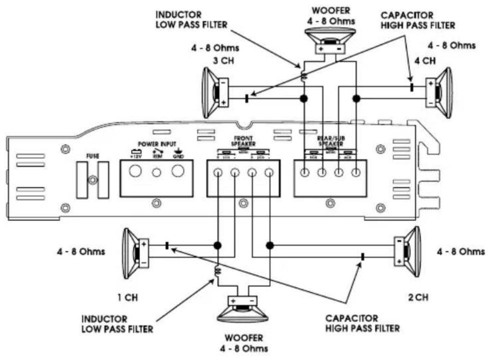 Soundstream XTA360.4 - INPUT MODE - XTA600.5 - 10