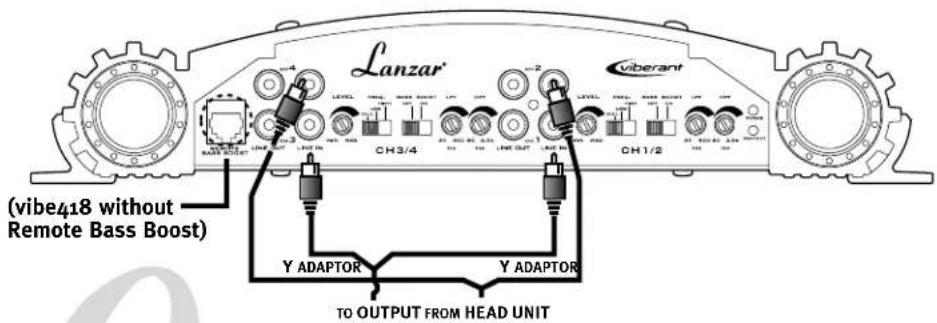 Lanzar VIBE 418 - CHANNEL TRI-MODE CONFIGURATION - 1
