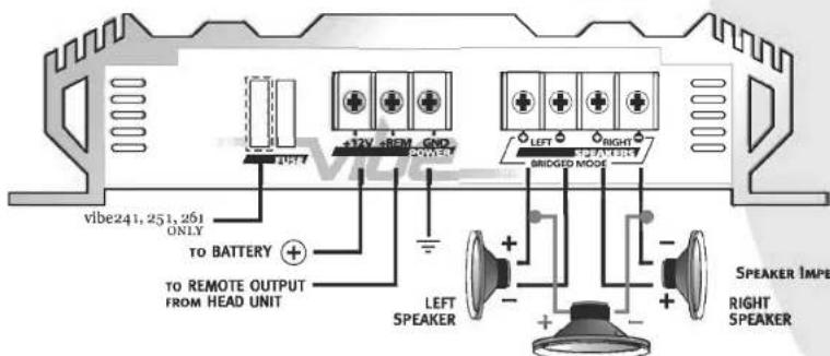 Lanzar VIBE 421 - CHANNEL TRI-MODE CONFIGURATION - 2