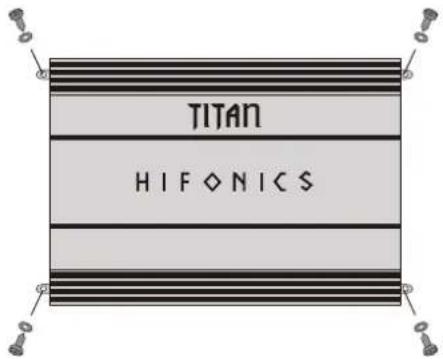 Hifonics TXI3400 - Elektrische Anschlüsse - 1