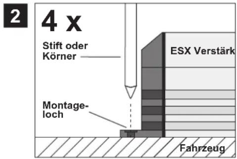 ESX SE 480 - MECHANISCHE INSTALLATION - 2