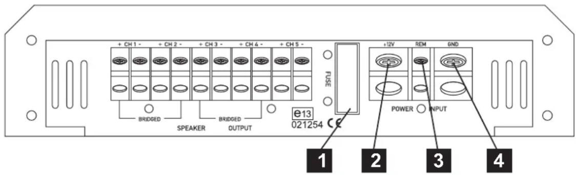 ESX SE 5800 - ELEKTRISCHE ANSCHLÜSSE - 1