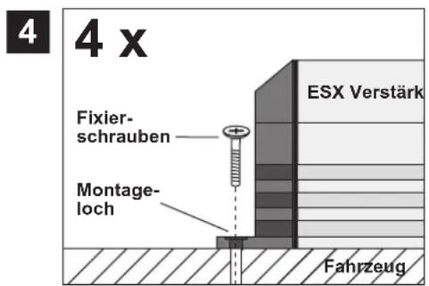 ESX SE 460 - MECHANISCHE INSTALLATION - 4