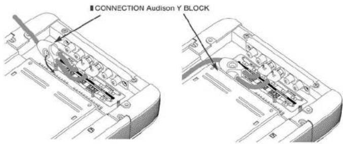 ■ CONNECTION Audison Y BLOCK
