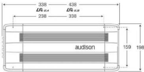 338 438 LR2.4 LR2.9 238 338 audison 159 198
